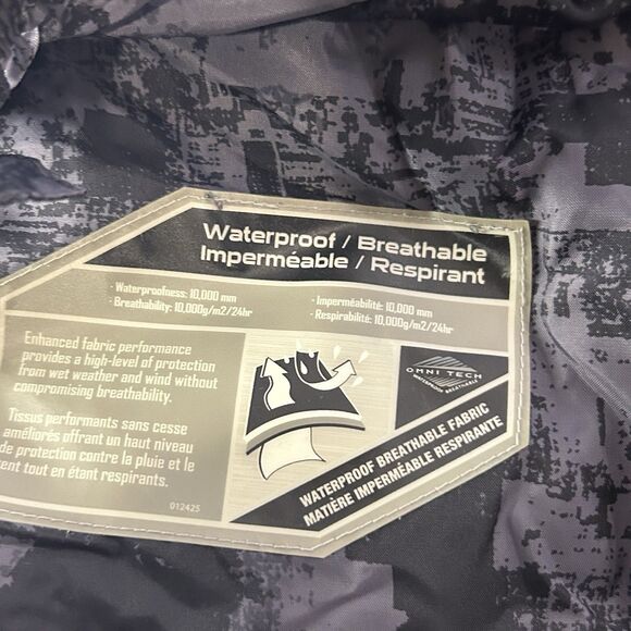 Columbia Women's Down Puffer Ski Jacket Parka Fleece Lined Hood Red Medium - Picture 11 of 15